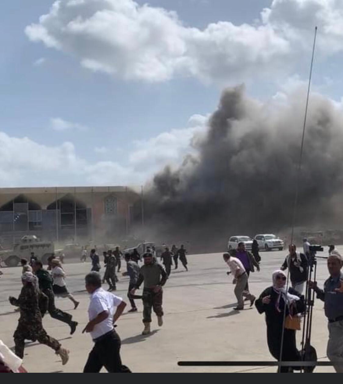 اللواء احمد بن بريك : انفجار مطار عدن تخطيط إصلاحي إخواني بأيادي حوثية 