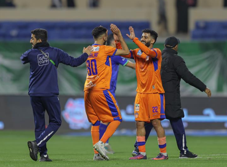 الفيحاء يفوزعلى الفتح