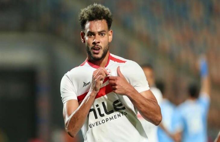 نبيل عماد دونجا لاعب الزمالك