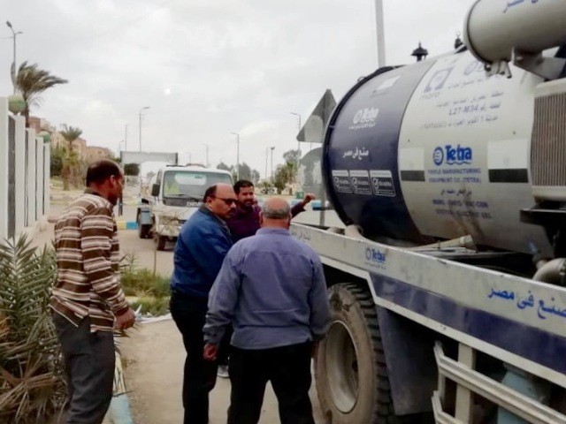 طوارئ بشركة مياه القناة لمواجهة مياة الامطار بالأسماعيلية 