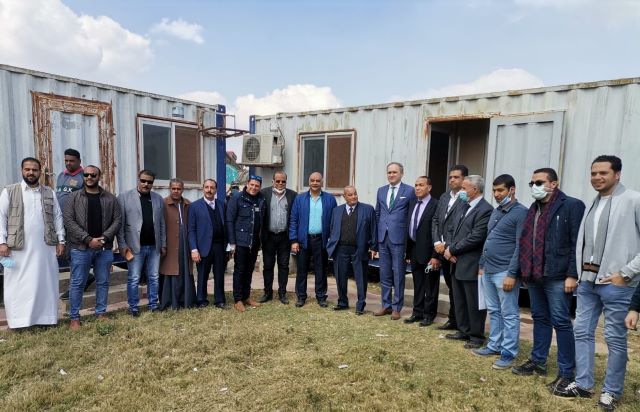 سفير بيلاروسيا يزور مشروع البورصة السلعية الزراعية فى البحيرة.. بالصور