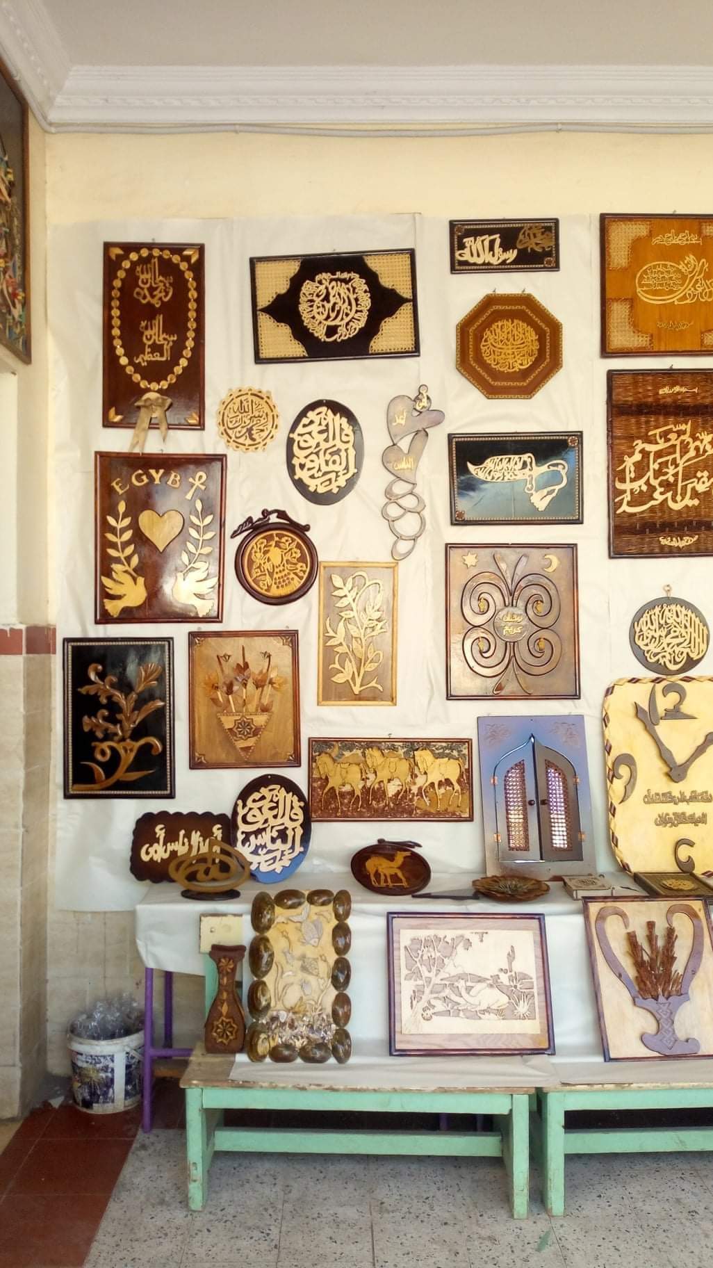 افتتاح معرض مدرسة الزقازيق الثانوية للبنات 