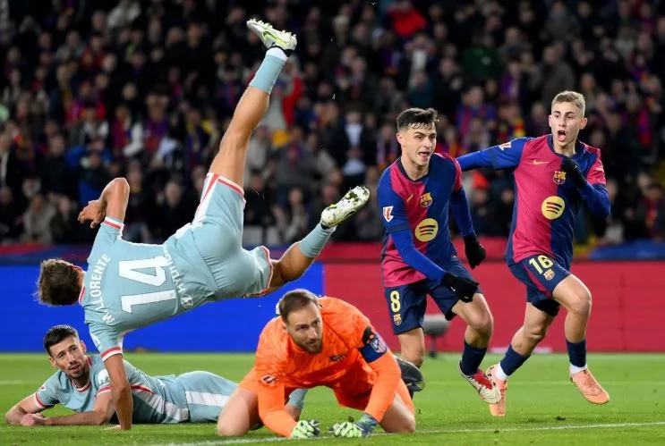 برشلونه و أتلتيكو مدريد