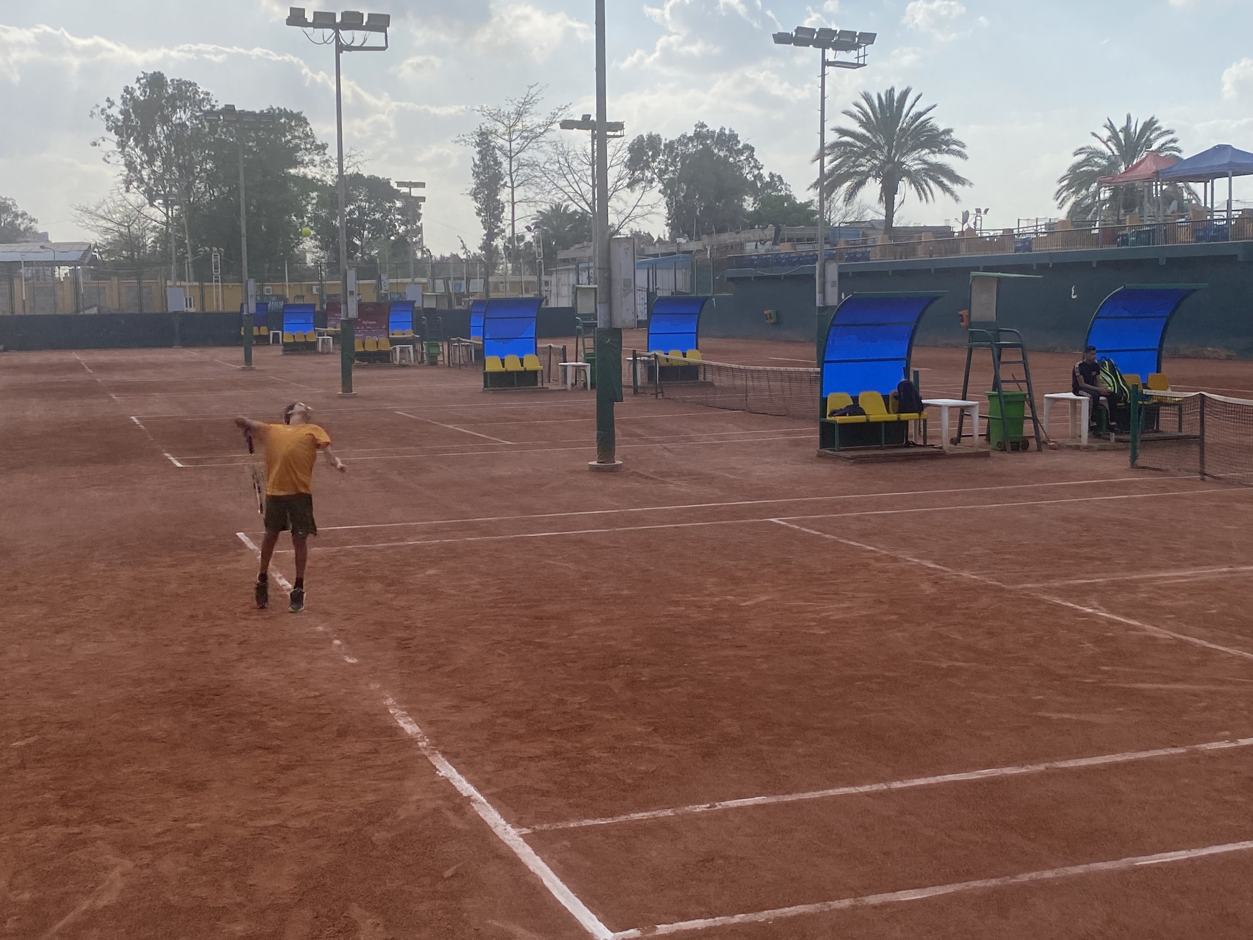 صعود 12 لاعب ولاعبة لبطولة الدقهلية الدولية للتنس بجزيرة الورد 