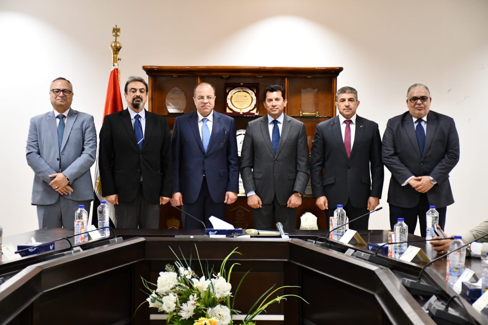 خلال توقيع البروتوكول