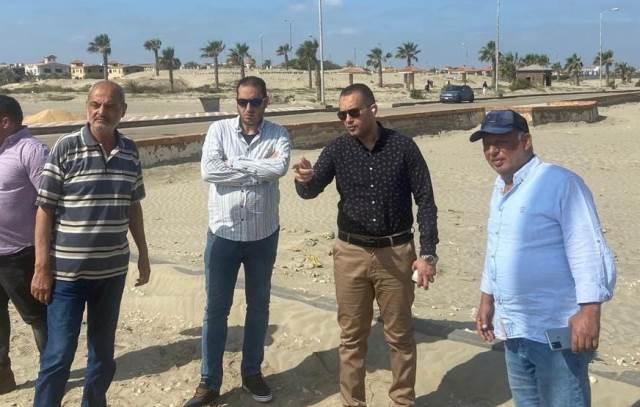 جهاز دمياط الجديدة يضع اللمسات الأخيرة للشواطئ إستعداداً للصيف