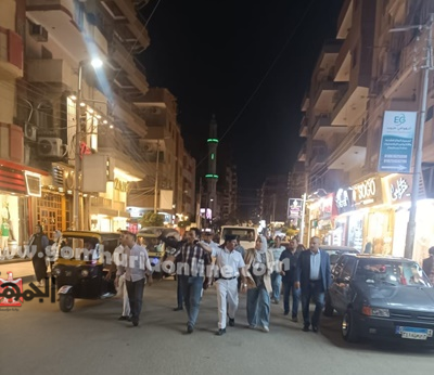 محافظ المنوفية : رفع 45 إشغال خلال حملة ليلية بحي غرب شبين الكوم