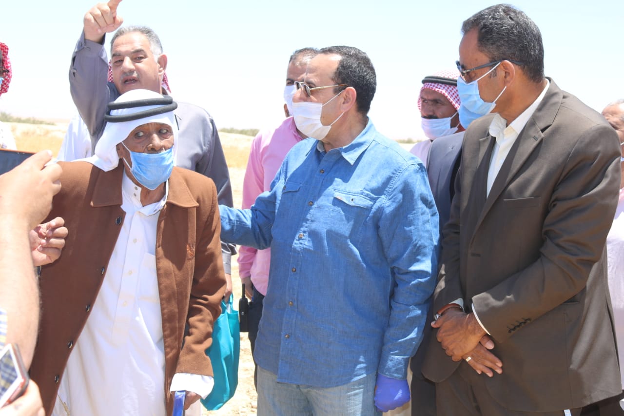 افتتاح موسم الحصاد بشمال سيناء