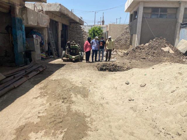 ⁦رفع كفاءة وجودة المياه فى مدينة قها.. بالصور