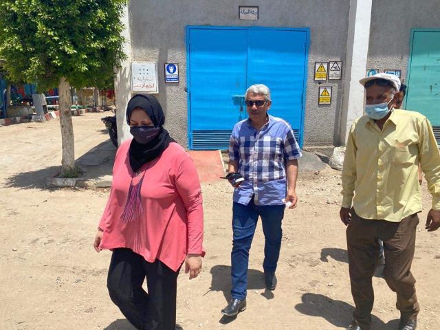 ⁦رفع كفاءة وجودة المياه فى مدينة قها.. بالصور