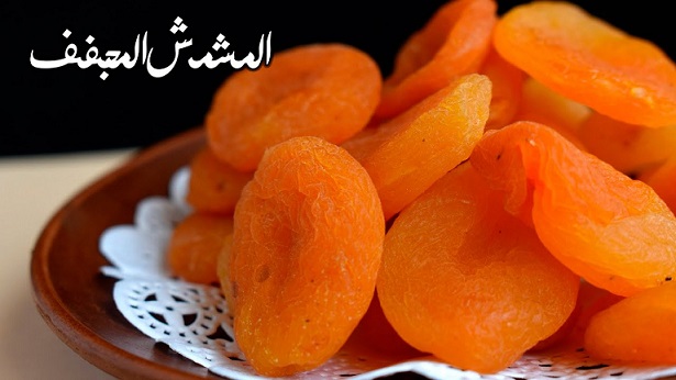 تجفيف المشمش 