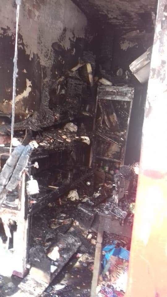 السيطرة علي حريق بمحل عطارة وسط مدينة أسيوط 