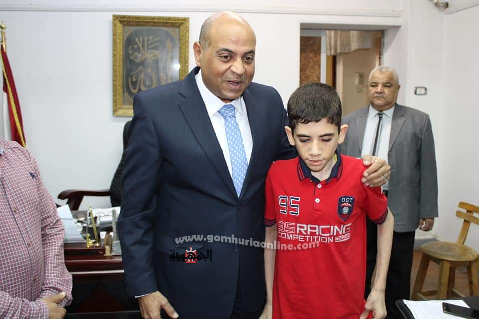 تعليم المنيا تكرم الفائزين بمسابقة الاعمال الفنية من ذوى الهمم