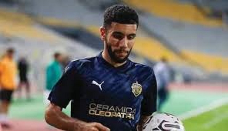 أحمد القندوسي لاعب الأهلي المعار لنادي سيراميكا كليوباترا