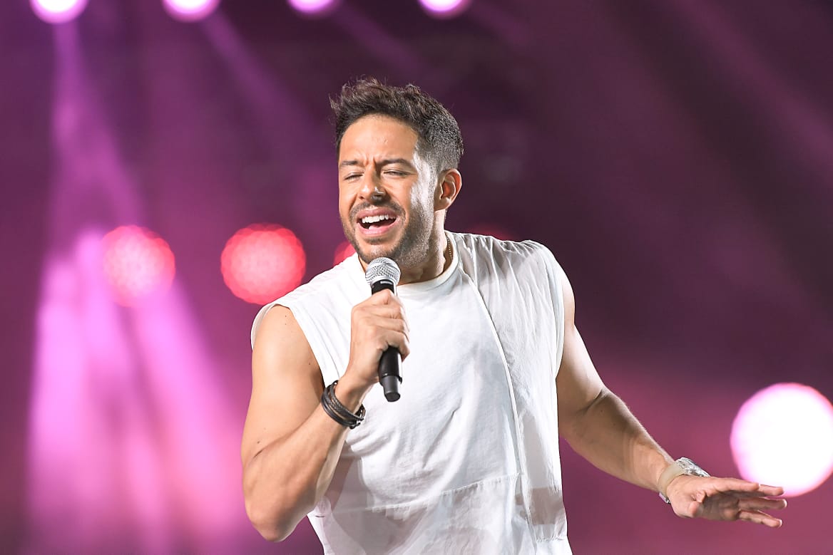 محمد حماقى بعد حفلته بالعلمين: 