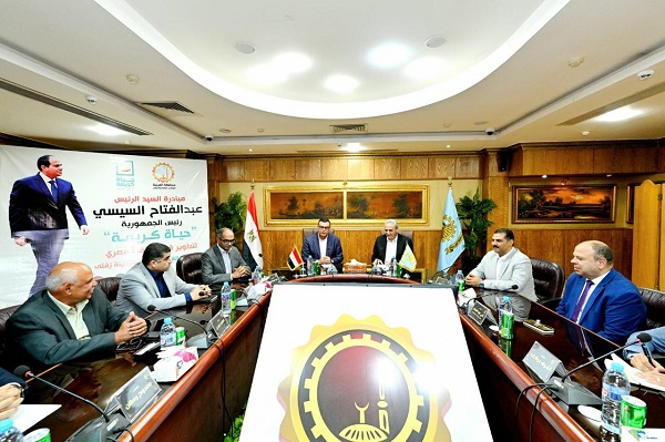 وزير الاسكان ومحافظ الغربية