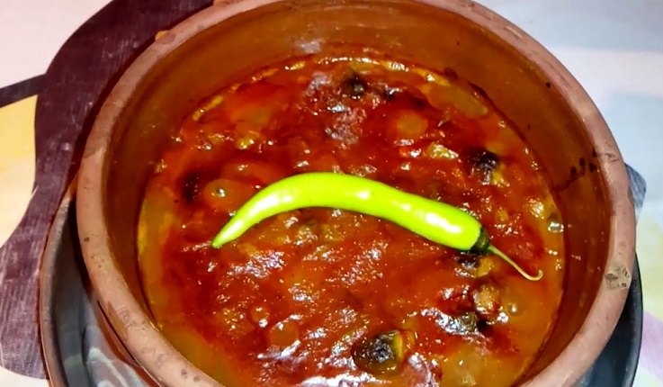 طاجن بامية نباتى 