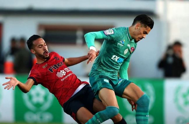 الرجاء المغريى و أولمبيك آسفي