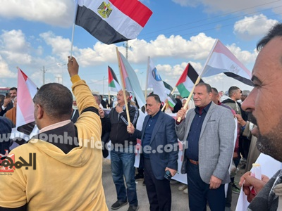 المصريون يهتفون .. لا لا للتهجير