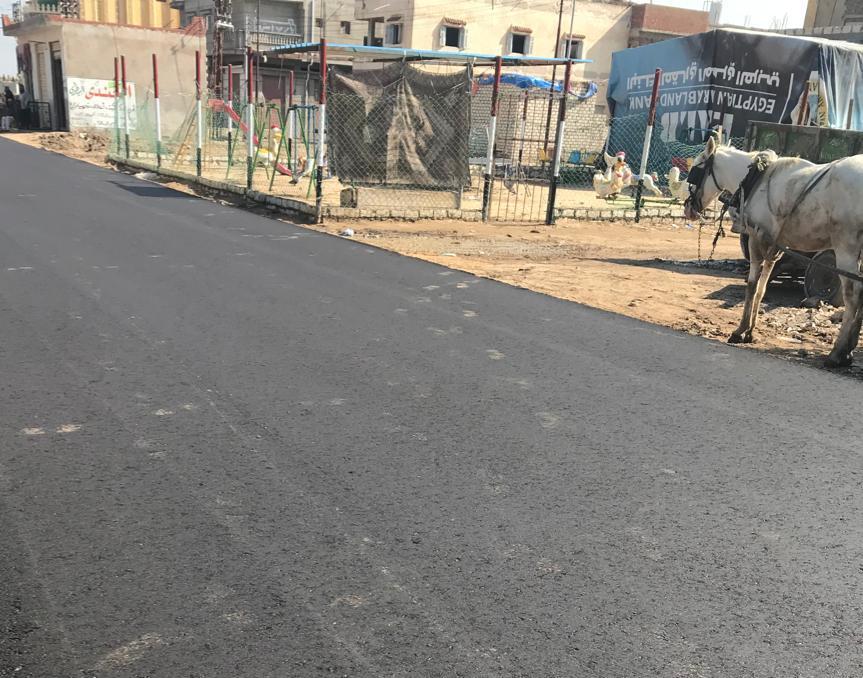 محافظ البحيرة: أعمال رصف الطرق وأعمال التكاسى بتكلفة 5 مليون و 360 ألف جنية