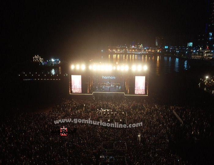 رغم الأمطار.. محمد حماقي يبهر الحضور في أقوي حفلات الإسكندرية.. صور 