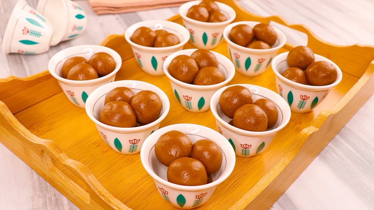 حلوى كرات النسكافيه