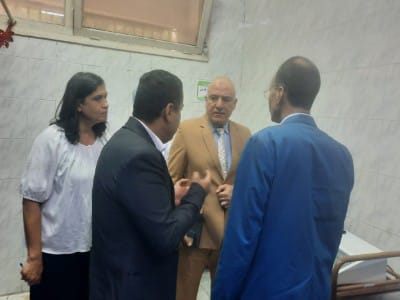 الأستاذ الدكتور أسامة الشلقاني وكيل وزارة الصحة بالقليوبية 