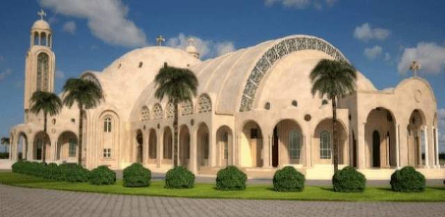 14 صورة تحكي تاريخ أكبر كاتدرائية بالشرق الأوسط