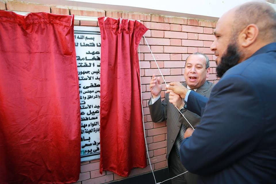 محافظ كفرالشيخ يفتتح محطة رافع الصرف الصحى بكفر تيدا بسيدى سالم