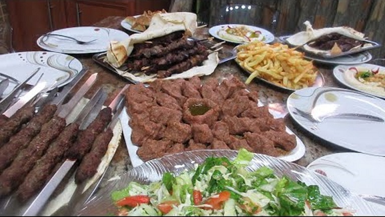 مشاوى شهية بتتبيلة لبنانيه 