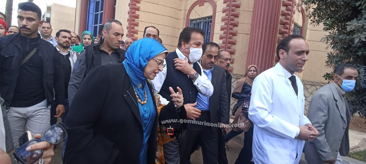 وزير الصحة والنائبة الدكتورة هناء سرور