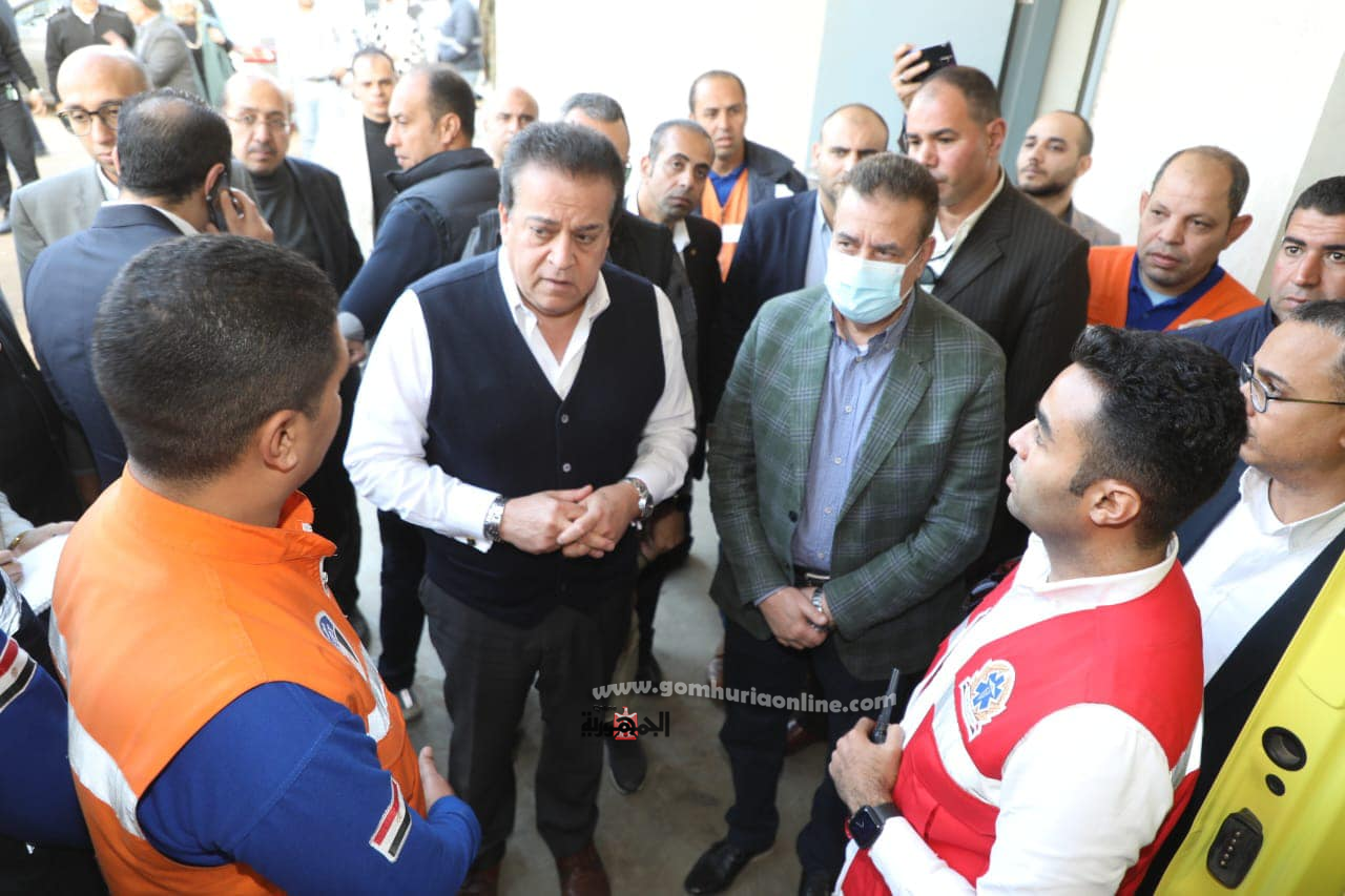 زيارة وزير الصحة إلى المنوفية اليوم