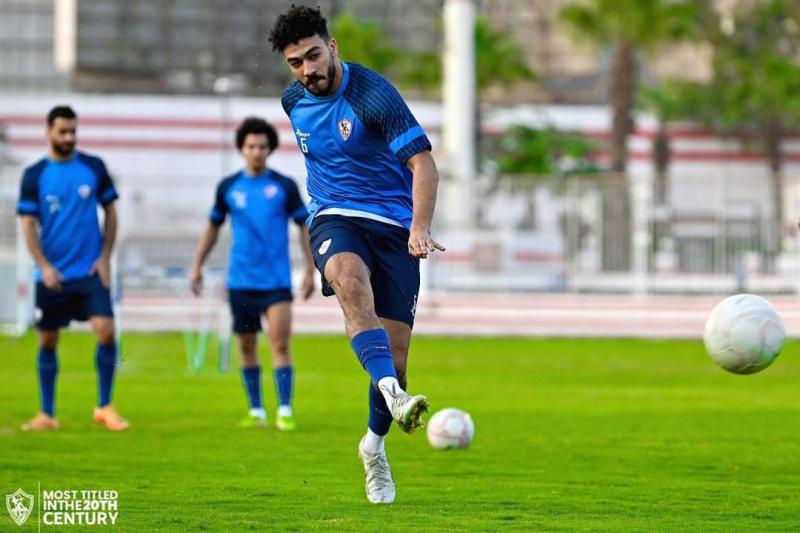 الزنارى فى مران الزمالك