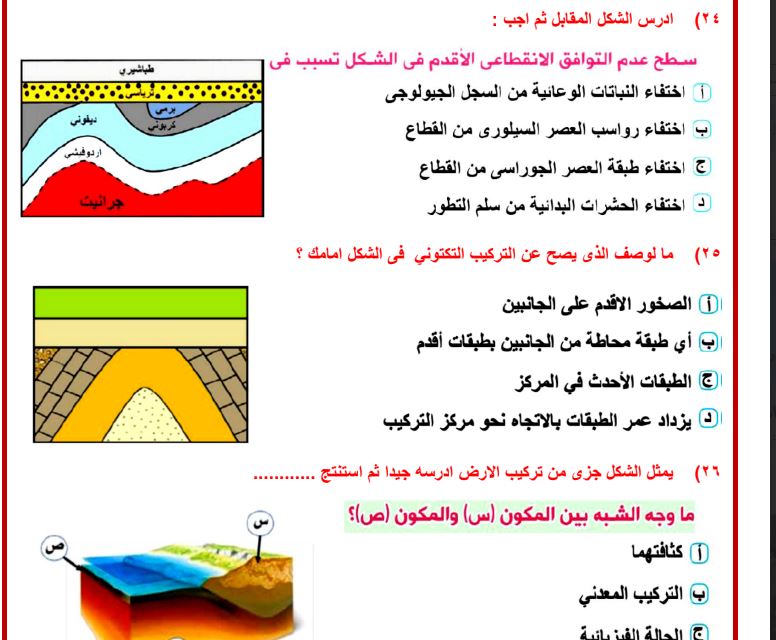 مراجعة الجيولوجيا