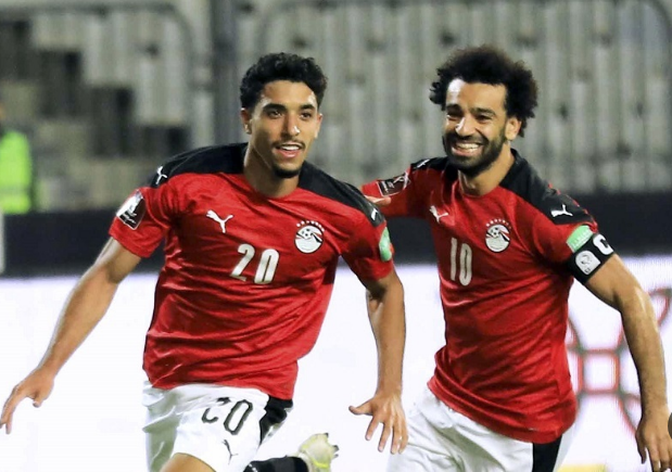 محمد صلاح وعمر مرموش