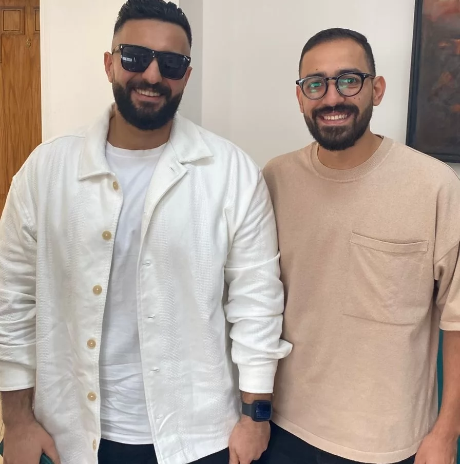 المخرج أبانوب نبيل ومحرر بوابة الجمهورية 