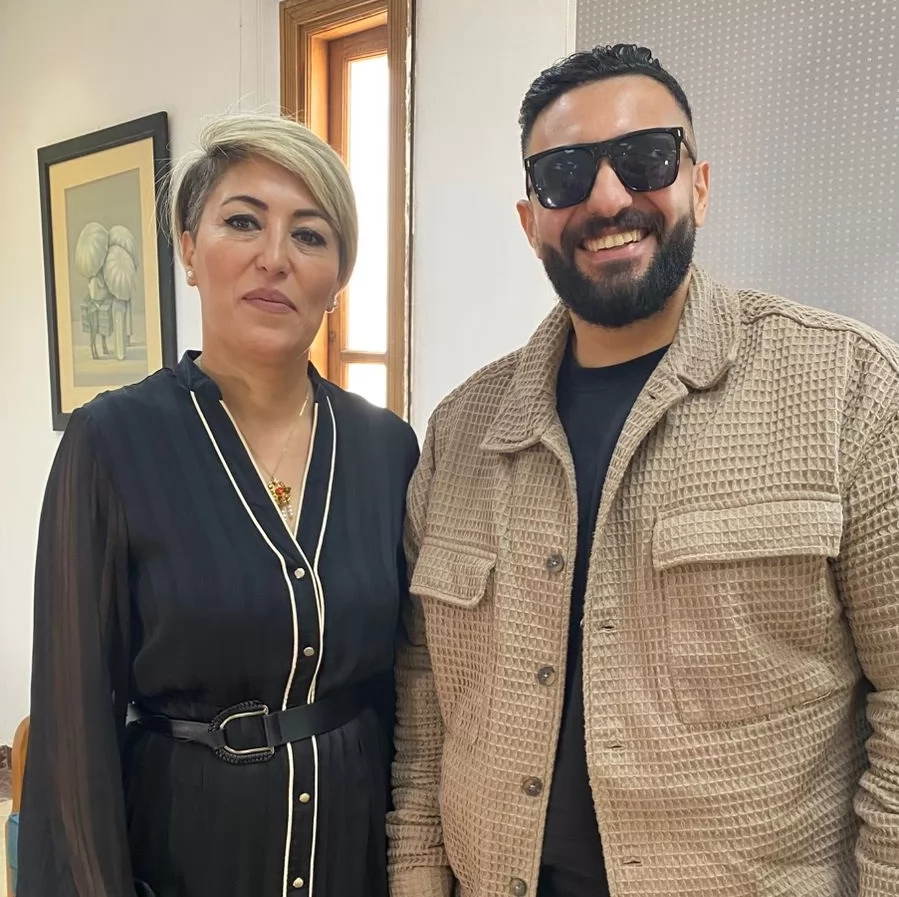 المنتجة مفيدة فضيلة ومحرر بوابة الجمهورية 