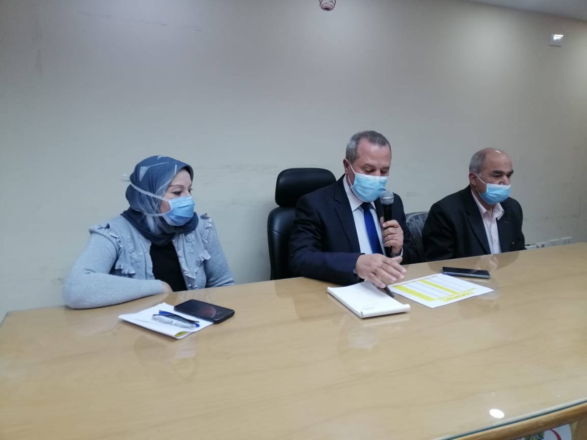 مناقشة أعمال المبادرة الرئاسية لدعم المرأة المصرية بمديرية الصحة بالدقهلية