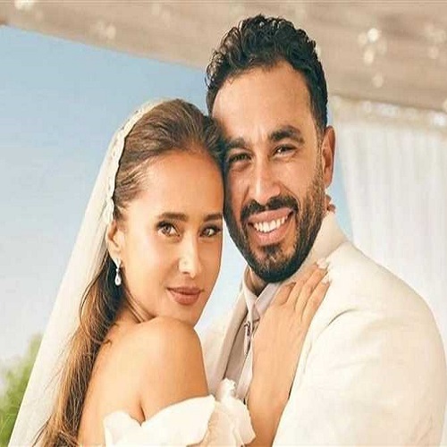 نيللي كريم وهشام عاشور 