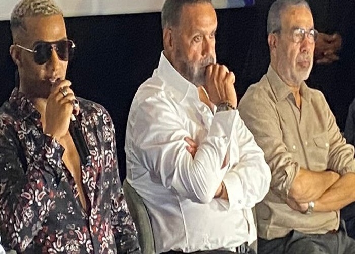 جمال العدل ومحمد رمضان ومدحت العدل