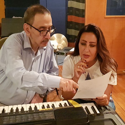 لطيفة وزياد الرحباني 