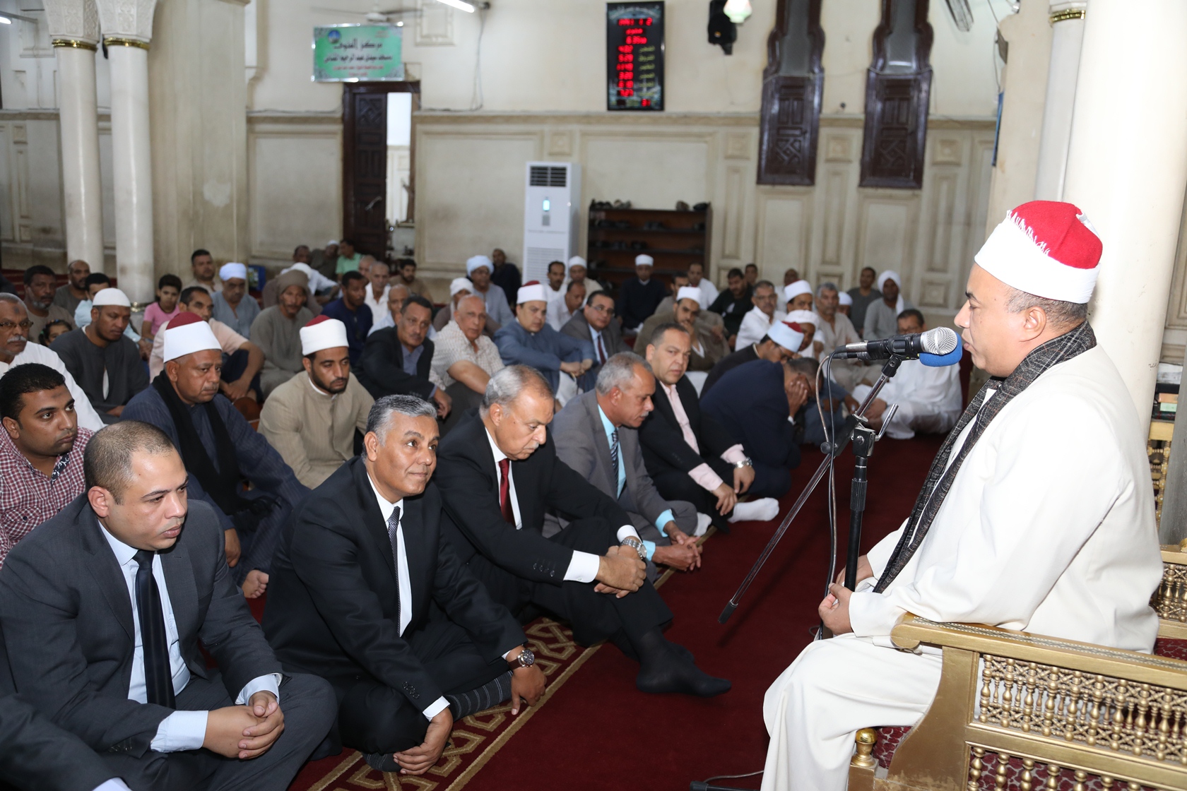 محافظ قنا يشهد الاحتفال  برأس السنة الهجرية