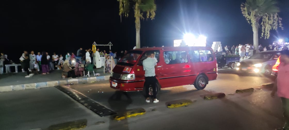 حملات مرورية مكثفة بشوارع مطروح 