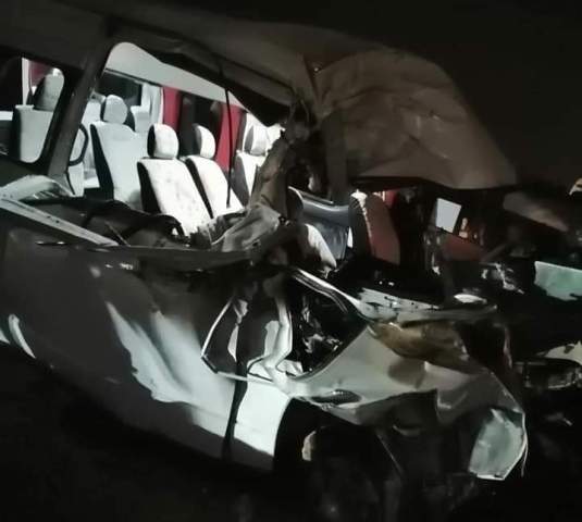 مصرع واصابة 12 شخص فى حادث تصادم أمام ميناء الأدبية بالسويس