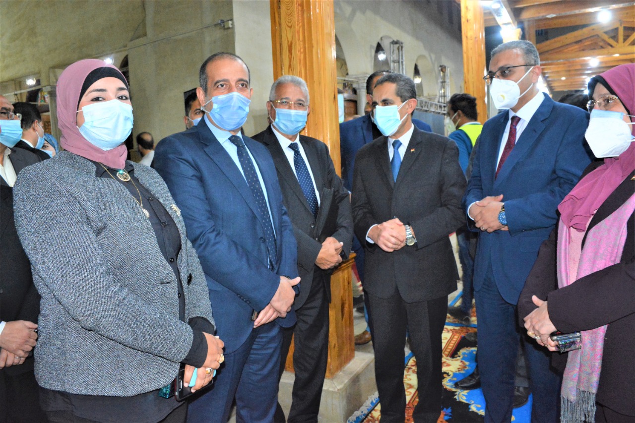 وزراءالسياحة والتنمية ومحافظ الغربية يفتتحون مسار العائلة المقدسة-صور