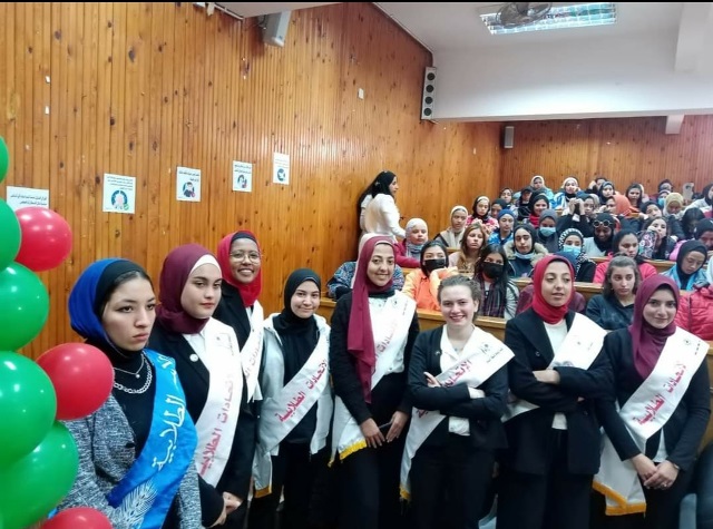 خلى إرادتك بطولة ندوة فى كلية التربية الرياضية فى جامعة حلوان.. بالصور 