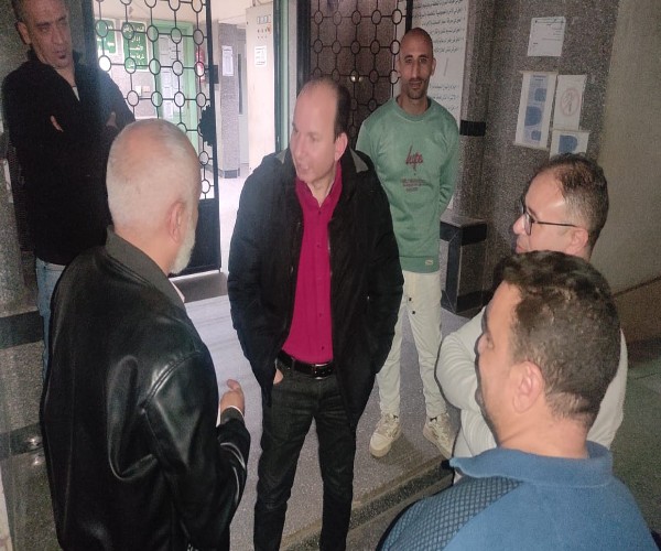 وكيل وزارة الصحة بالقليوبية يتفقد مستشفي حميات بنها.. ليلاً