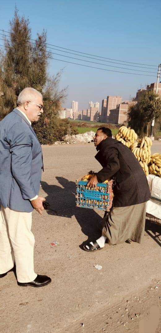الصناديلى يتابع كفاءة مداخل ومخارج مدينة الزقازيق 