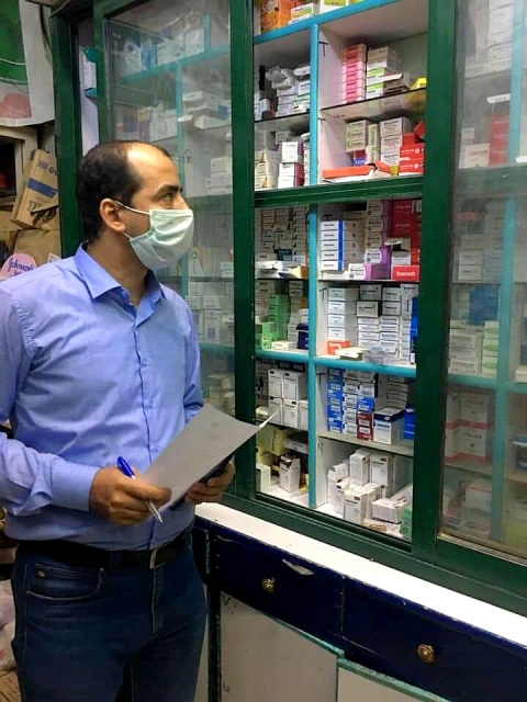 تكثيف حملات التفتيش على الصيدليات والأسواق لضبط المخالفات بالوادى الجديد.صور