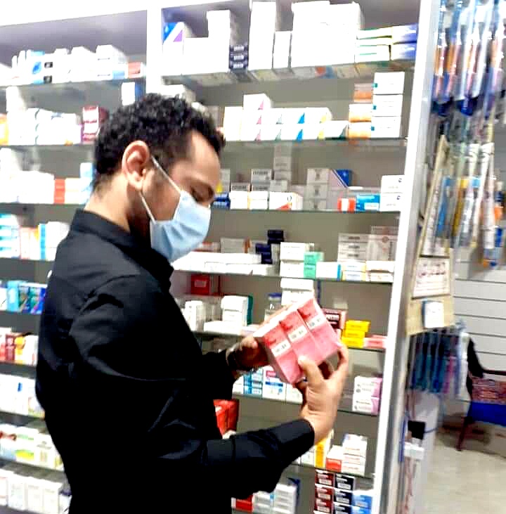 تكثيف حملات التفتيش على الصيدليات والأسواق لضبط المخالفات بالوادى الجديد.صور